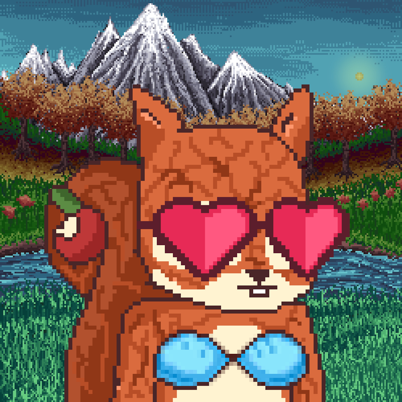 Pixel Squirrels #1393